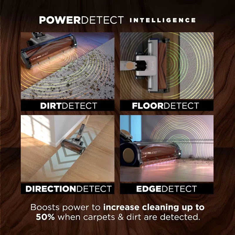 Shark PowerDetect Speed Luxe Collection Clean & Empty Cordless Vacuum - Walnut | IA3246UKTBR