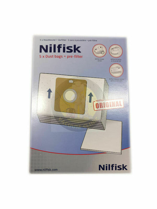 Nilfisk Vacuum Bags 5 Pack EXSSDBGO