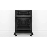 Bosch Series 6 Double Oven Brushed Steel MBA5785S6B