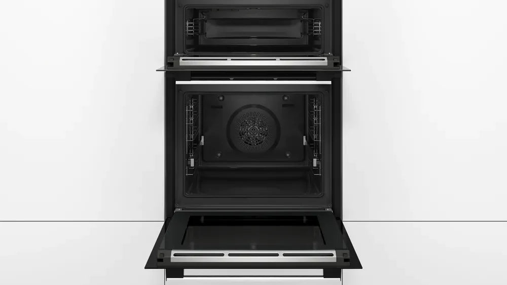 Bosch Series 6 Double Oven Brushed Steel MBA5785S6B