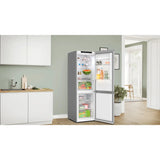 Bosch Series 4 186x60 Fridge Freezer Stainless Steel KGN362LDFG