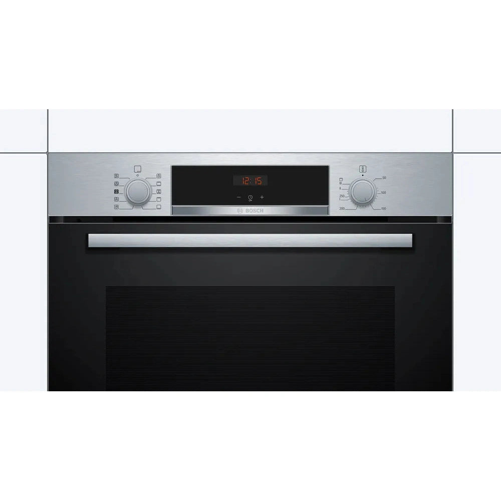 Bosch Series 4 Single Oven Brushed Steel HRS534BS0B