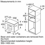 Bosch Series 8 Integrated Coffee Centre CTL7181B0