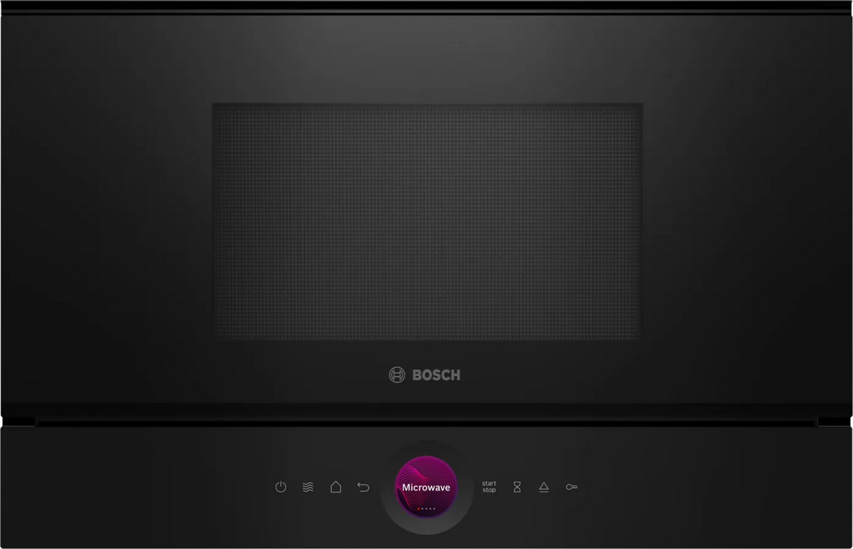 Bosch Series 8 Built In Microwave - Black | BFL7221B1B