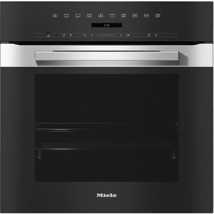 Miele PureLine Single Oven Black & Stainless Steel H 7264 B 11129060