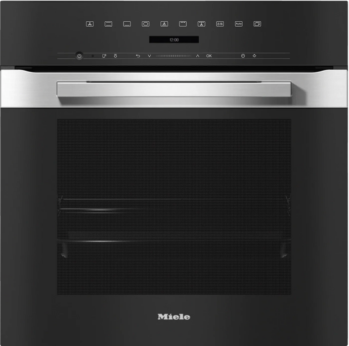 Miele PureLine Single Oven Black & Stainless Steel H 7264 B