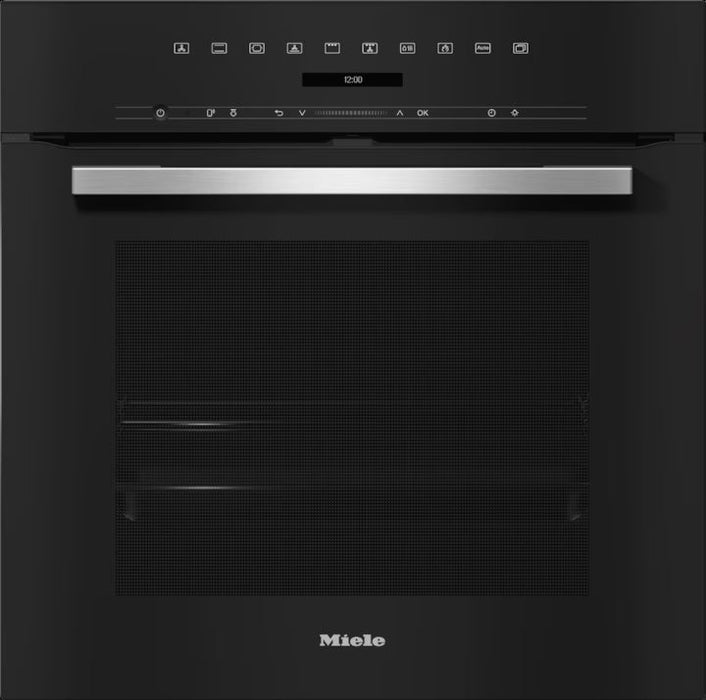 Miele BlackLine DirectSensor Single Oven Obsidian Black H 7165 BP