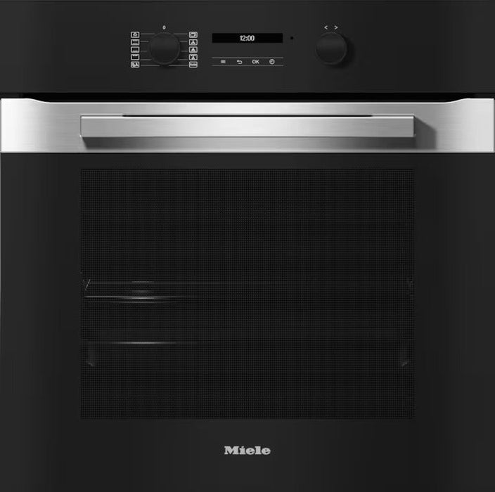 Miele PureLine Single Oven Black & S/Steel H 2861 B