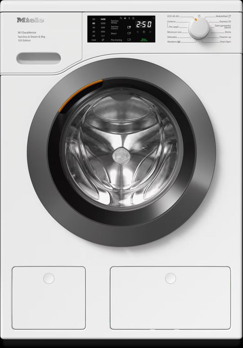 Miele 8kg WCS 125 Edition Washing Machine Lotus White WEB685