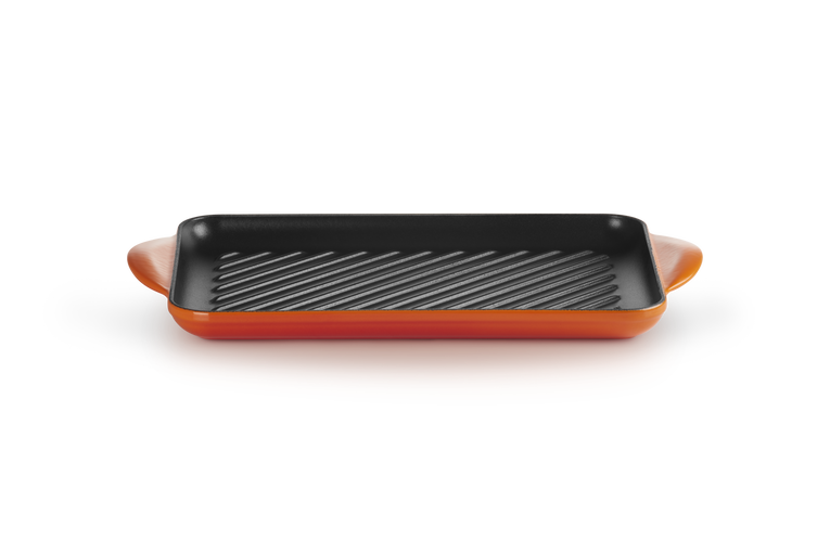 Le Creuset 32cm Cast Iron Rectangular Grill - Volcanic | 20202320900460