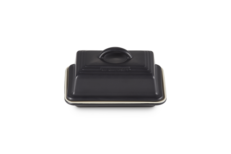 Le Creuset Stoneware Butter Dish - Satin Black | 70837170000000