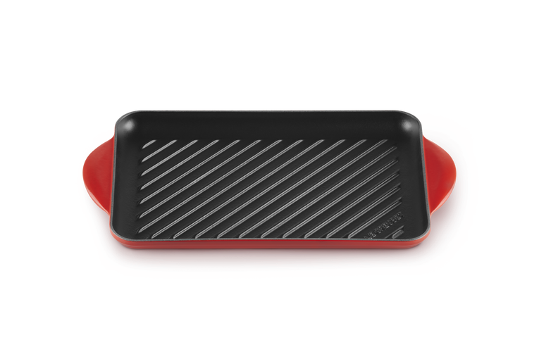 Le Creuset 32cm Cast Iron Rectangular Grill - Cerise | 20202320600460