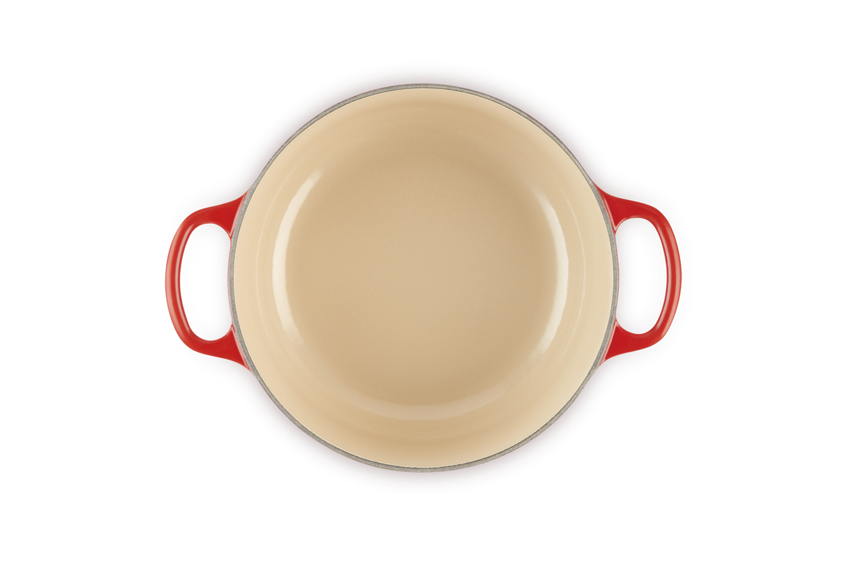 Le Creuset Signature 22cm Cast Iron Round Casserole - Cerise | 21177220602430