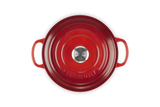Le Creuset Signature 22cm Cast Iron Round Casserole - Cerise | 21177220602430