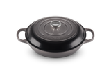 Le Creuset Signature 30cm Cast Iron Shallow Casserole - Flint | 21180304442430