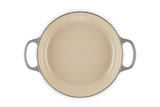 Le Creuset Signature 30cm Cast Iron Shallow Casserole - Flint | 21180304442430