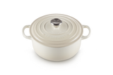 Le Creuset Signature 22cm Cast Iron Round Casserole - Meringue | 21177227164430