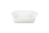 Le Creuset 26cm Stoneware Heritage Rectangular Dish - Meringue | 71102267160001