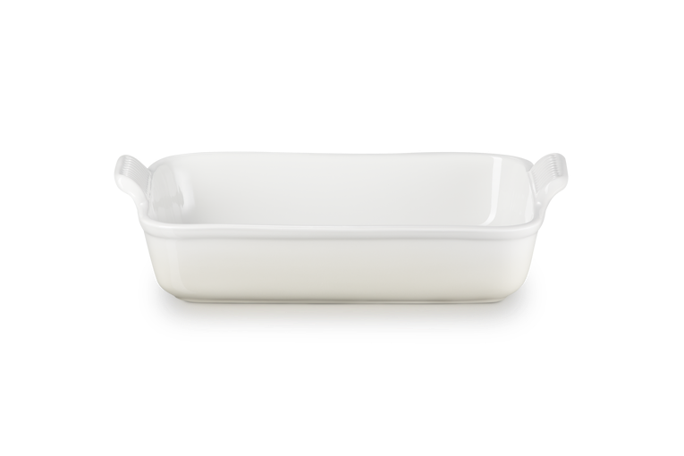 Le Creuset 32cm Stoneware Heritage Rectangular Dish - Meringue | 71102327160001