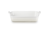 Le Creuset 32cm Stoneware Heritage Rectangular Dish - Meringue | 71102327160001