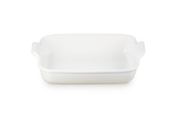 Le Creuset 32cm Stoneware Heritage Rectangular Dish - Meringue | 71102327160001