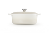 Le Creuset Signature 29cm Cast Iron Oval Casserole - Meringue | 21178297164430