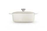 Le Creuset Signature 27cm Cast Iron Oval Casserole - Meringue | 21178277164430