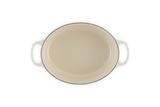 Le Creuset Signature 27cm Cast Iron Oval Casserole - Meringue | 21178277164430