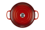 Le Creuset Signature 30cm Cast Iron Round Casserole - Cerise | 21177300602430