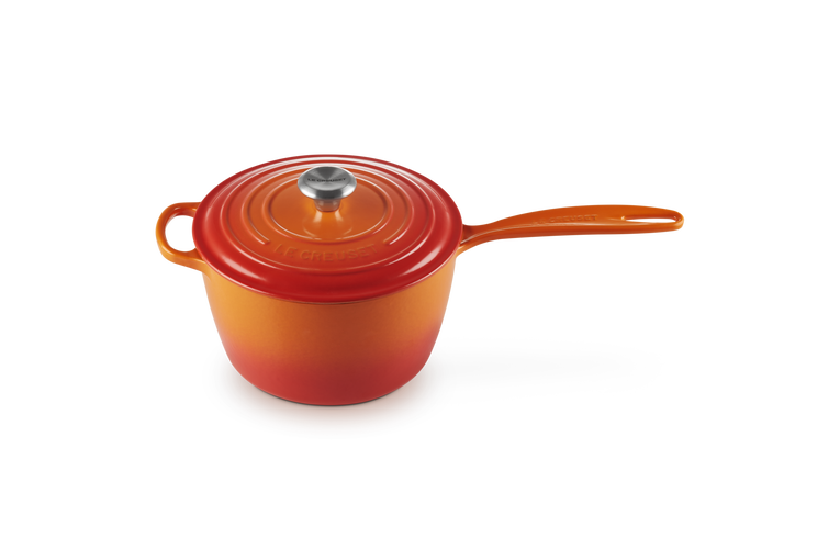 Le Creuset 20cm Cast Iron Saucepan - Volcanic | 21181200902430