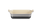 Le Creuset 26cm Stoneware Heritage Rectangular Dish - Flint | 71102264440001