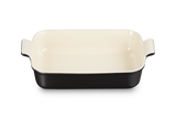 Le Creuset 32cm Stoneware Heritage Rectangular Dish - Satin Black | 71102320000001