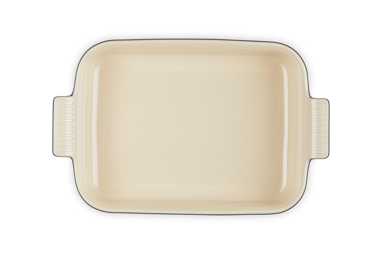 Le Creuset 32cm Stoneware Heritage Rectangular Dish - Satin Black | 71102320000001