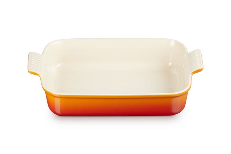 Le Creuset 32cm Stoneware Heritage Rectangular Dish - Volcanic | 71102320900001