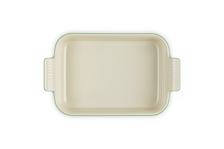 Le Creuset 26cm Stoneware Heritage Rectangular Dish - Bamboo Green | 71102264080001