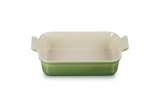 Le Creuset 26cm Stoneware Heritage Rectangular Dish - Bamboo Green | 71102264080001