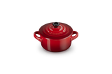 Le Creuset Stoneware 10cm Petite Casserole Dish - Cerise | 71901100600100