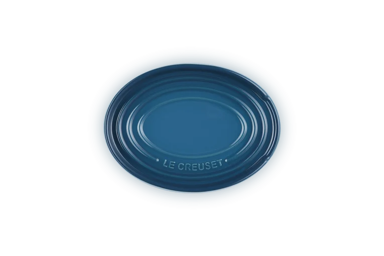 Le Creuset Stoneware Oval Spoon Rest - Deep Teal | 71507156420099