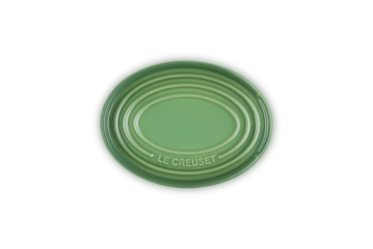 Le Creuset Stoneware Oval Spoon Rest - Bamboo | 71507154080099