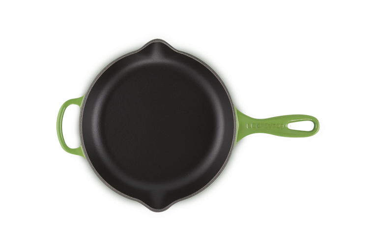 Le Creuset 23cm Cast Iron Round Skillet - Bamboo Green | 20182234080422