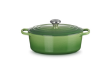 Le Creuset Signature 27cm Cast Iron Oval Casserole - Bamboo Green | 21178274082430