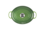 Le Creuset Signature 27cm Cast Iron Oval Casserole - Bamboo Green | 21178274082430