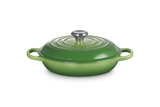 Le Creuset Signature 26cm Cast Iron Shallow Casserole - Bamboo Green | 21180264082430