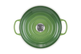 Le Creuset Signature 26cm Cast Iron Shallow Casserole - Bamboo Green | 21180264082430