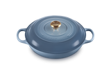 Le Creuset Signature 30cm Cast Iron Shallow Casserole - Chambray | 21180304344441
