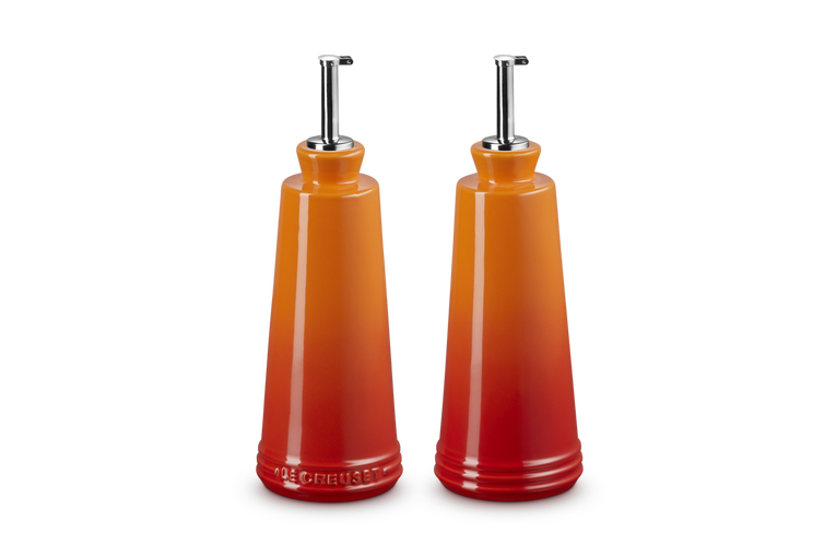 Le Creuset Signature Stoneware 300ml Oil & Vinegar Set  - Volcanic | 80803020900003