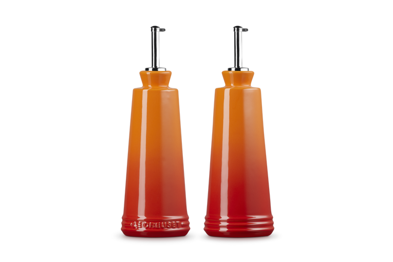 Le Creuset Signature Stoneware 300ml Oil & Vinegar Set  - Volcanic | 80803020900003