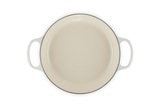 Le Creuset Signature 26cm Cast Iron Shallow Casserole - Meringue | 21180267164430