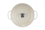 Le Creuset Signature 26cm Cast Iron Shallow Casserole - Meringue | 21180267164430
