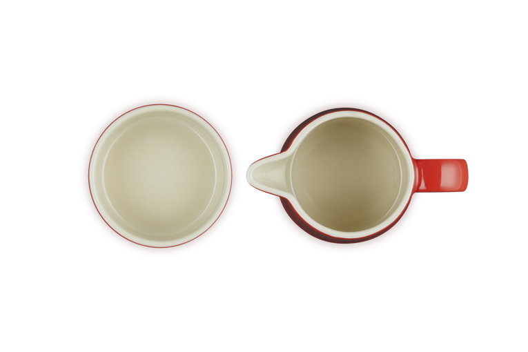 Le Creuset Signature Stoneware Milk & Sugar Set  - Cerise | 89331000600003